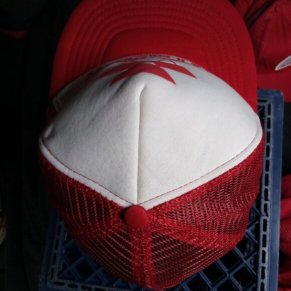 Deadstock Vintage Massey-Ferguson B&R Equipment Sales Snap Trucker Hat Cap - Picture 6 of 7